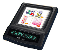 Настольный вакуум-флуоресцентный (VFD) Дисплей покупателя с монетницей DSP802U в Нальчике
