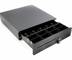 Денежный ящик G-Sense 410XL, чёрный, Epson, электромеханический в Нальчике