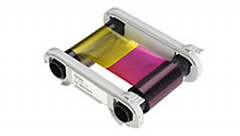 Полноцветная лента (YMCKO) на 500 оттисков с чистящим роликом; для принтера Advent SOLID 700 в Нальчике